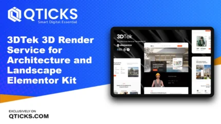 3DTek – 3D Render Service for Architecture and Landscape Elementor Kit